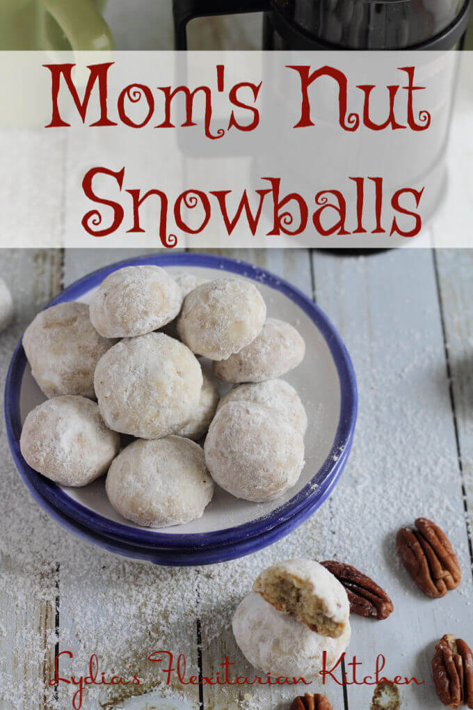 You can make these yummy little cookies any time, but in our house, Mom's Nut Snowballs are a Christmas tradition.