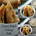 Corned Beef and Cabbage Rolls ~ Make this pub favorite at home! ~ Lydia's Flexitarian Kitchen