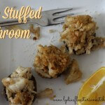 Crab Stuffed Mushrooms ~ Lydia's Flexitarian Kitchen