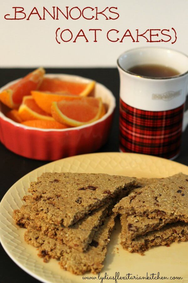 Bannocks ~ Scottish Oat Cakes ~ Lydia's Flexitarian Kitchen