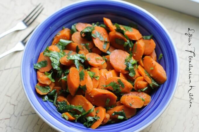 Tunisian Carrot Salad ~ Lydia's Flexitarian Kitchen
