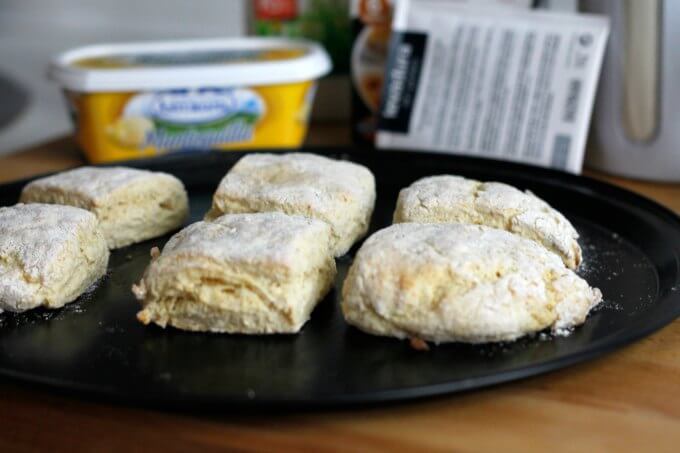 Baking Powder Biscuits for Two ~ Lydia's Flexitarian Kitchen