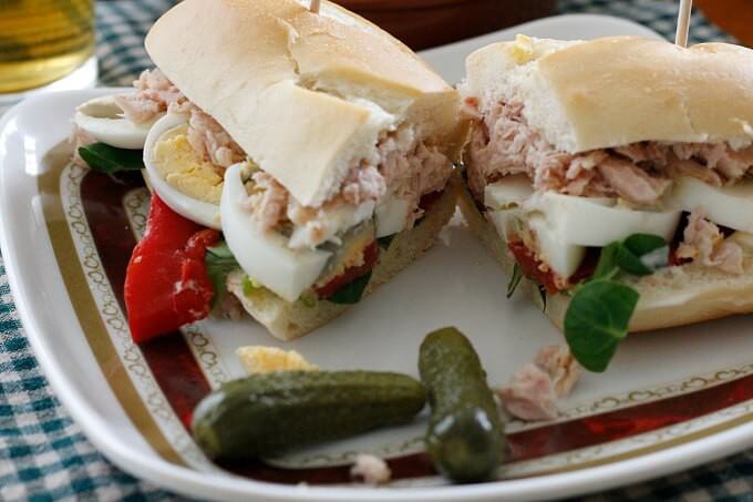 Tuna Sandwich Rosquita Style ~ Lydia's Flexitarian Kitchen