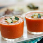 Our take on Gazpacho, the iconic soup of Spain ~ Lydia's Flexitarian Kitchen