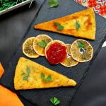 Fried Brie with Tomato Marmalade ~ Lydia's Flexitarian Kitchen