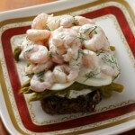 Swedish Shrimp Salad Sandwich ~ Food of the World ~ Lydia's Flexitarian Kitchen