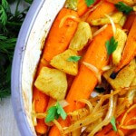 Roasted Carrots and Pineapple ~ Lydia's Flexitarian Kitchen