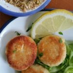 Oven Fried Feta Cheese Balls ~ Food of the World: Egypt ~ #FOTW ~ Lydia's Flexitarian Kitchen