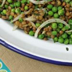 Nigel Slater's Pea and Lentil Salad~ A Study in Taste and Texture ~ Lydia's Flexitarian Kitchen
