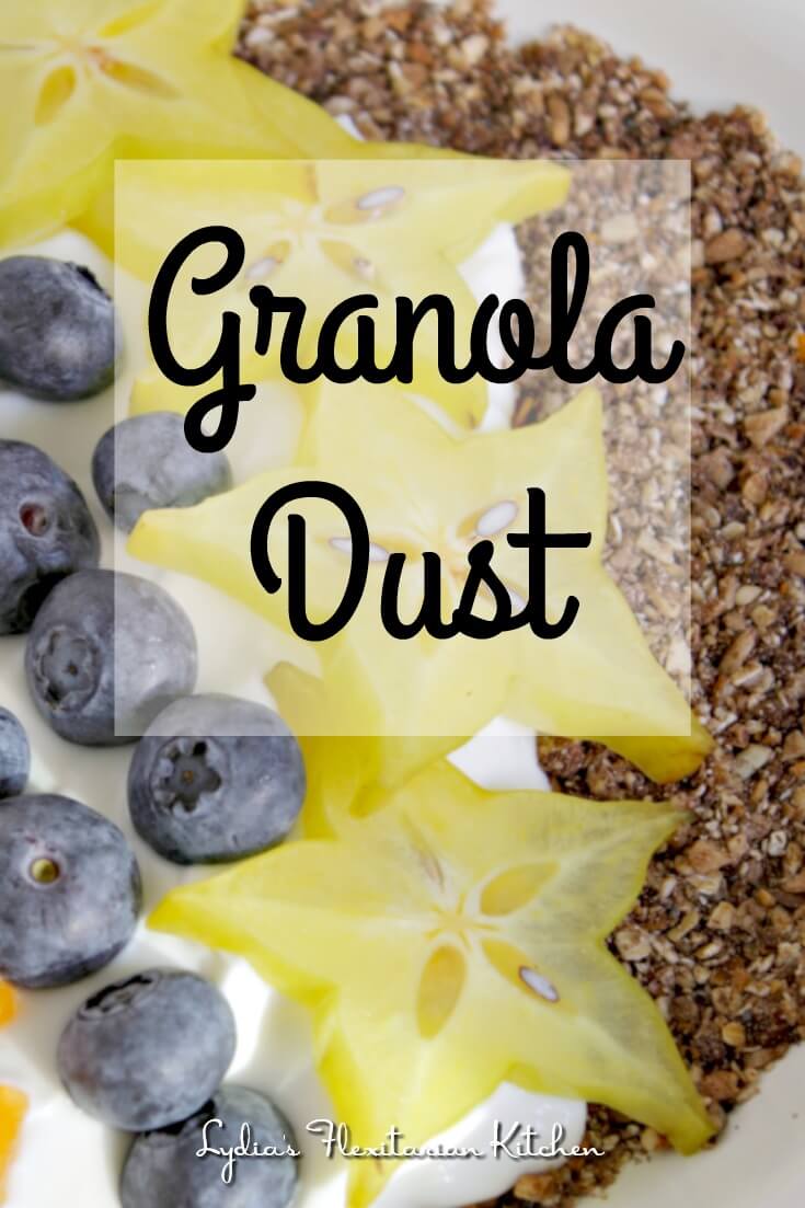 Jamie Oliver's Granola Dust ~ I Heart Cooking Clubs ~ Lydia's Flexitarian Kitchen