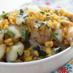 Corn and Potato Skillet ~ Lydia's Flexitarian Kitchen