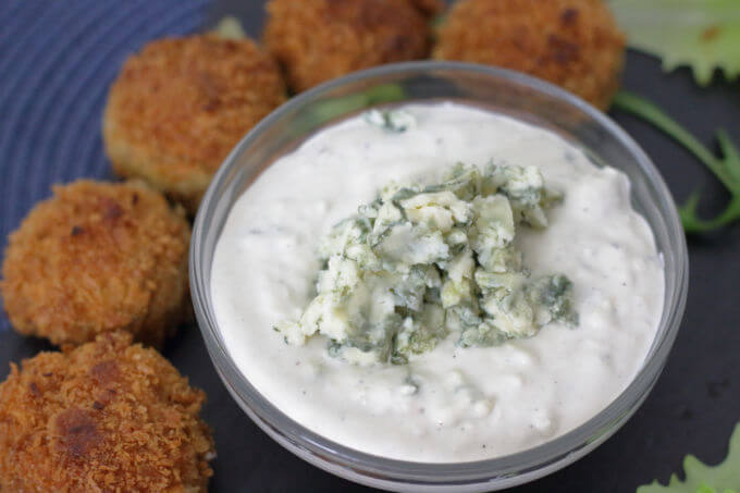 The Best Blue Cheese Dressing ~ Lydia's Flexitarian Kitchen