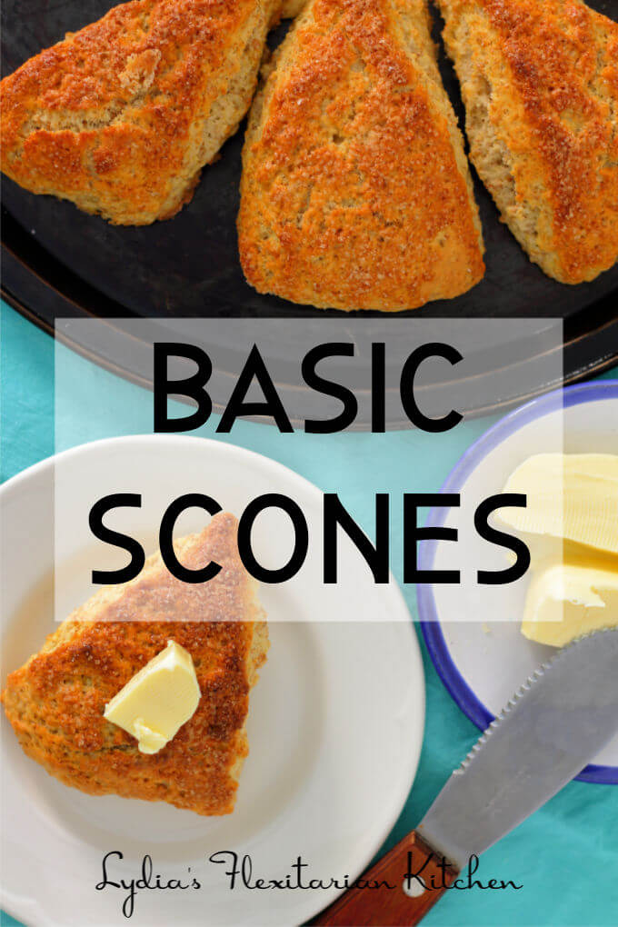 Basic Scones ~ Lydia's Flexitarian Kitchen