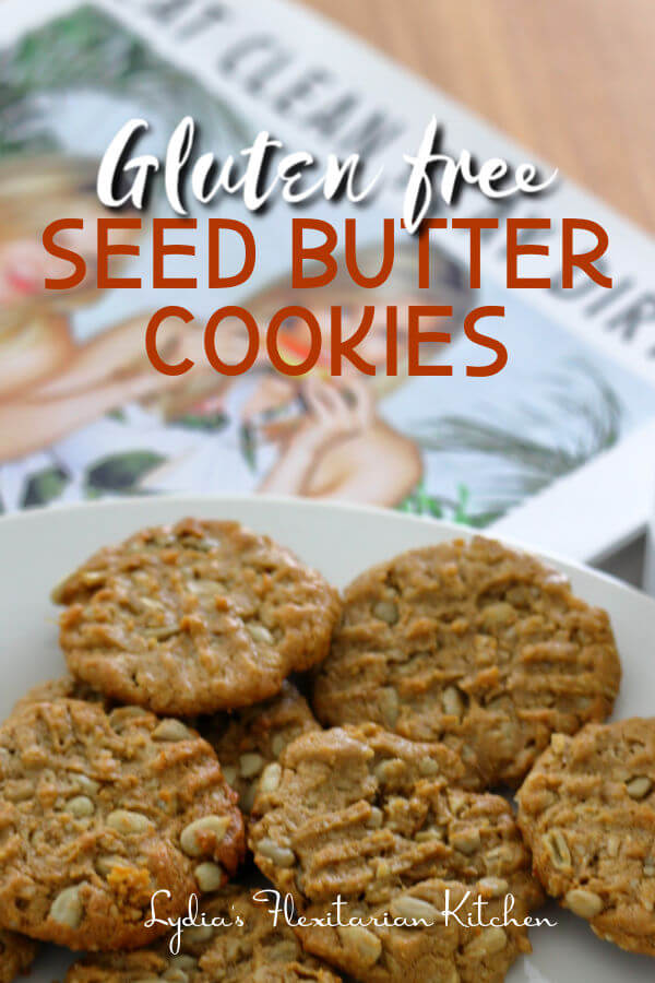 Gluten Free Seed Butter Cookies ~ Lydia's Flexitarian Kitchen