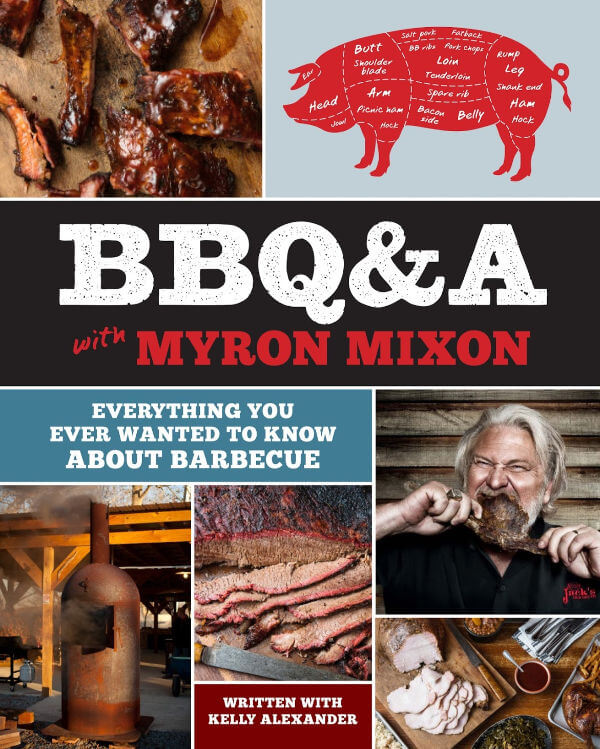 cover of BBQ and A with Myron Mixon
