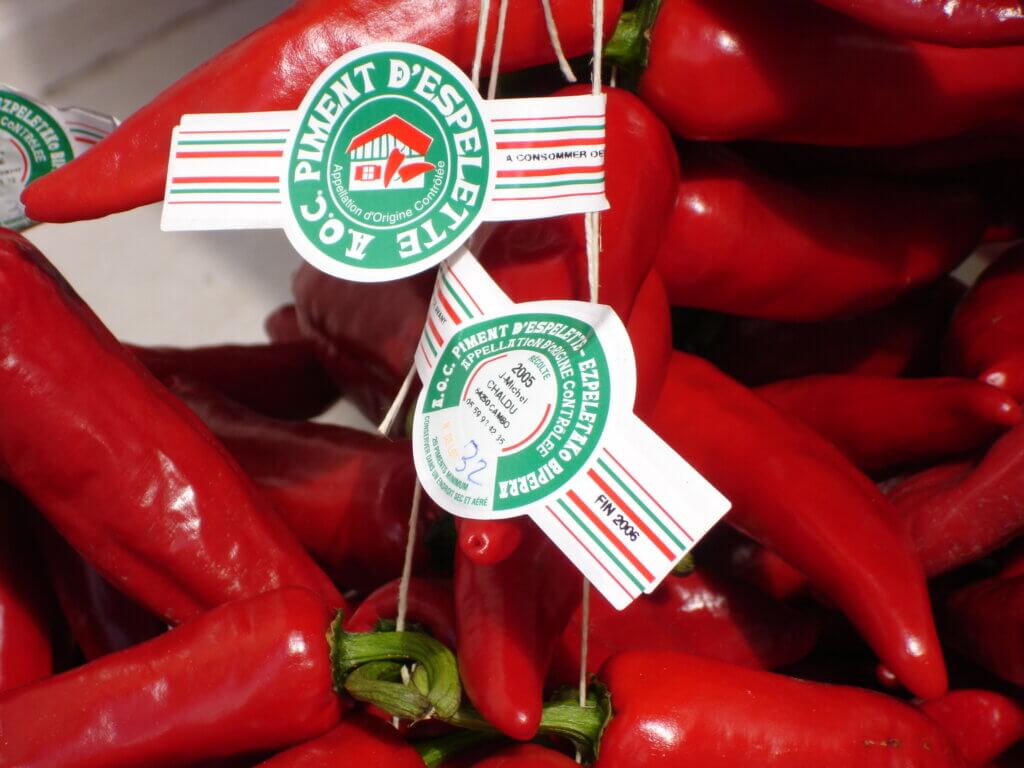 Basque espelette peppers
