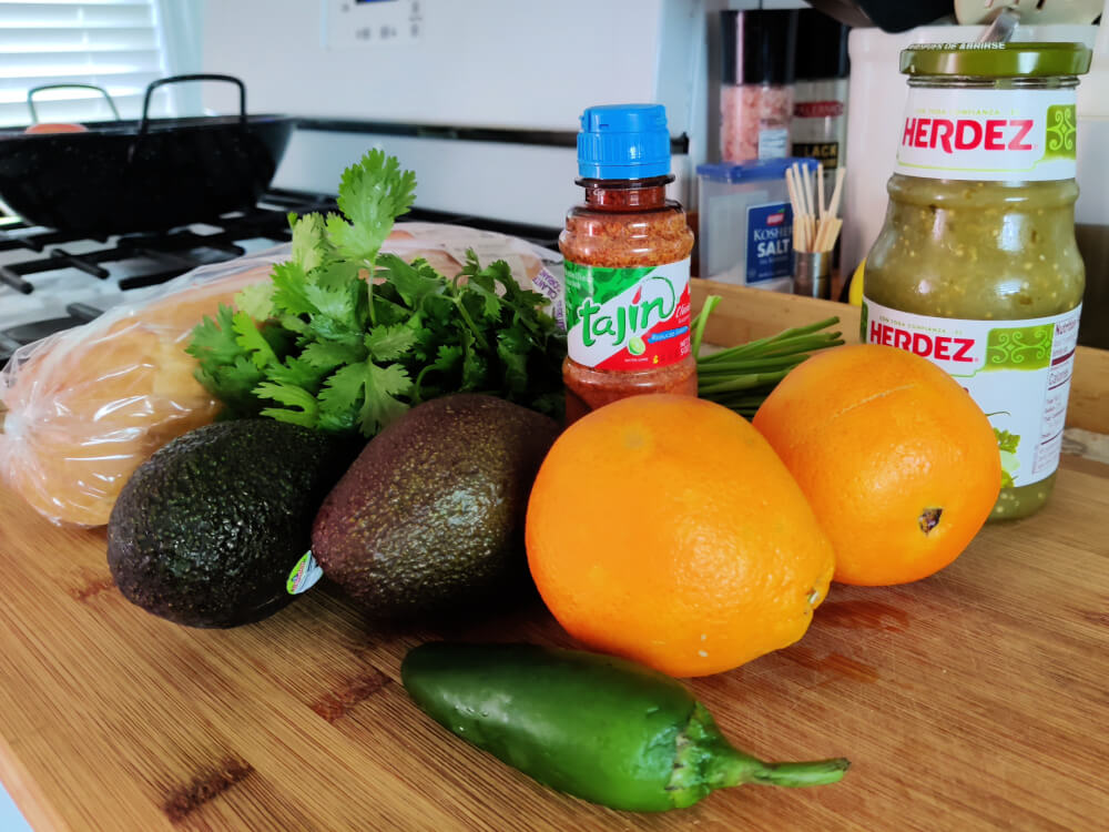 ingredients for tomatillo soup
